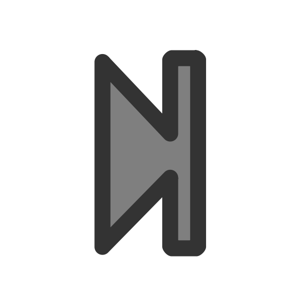 SVG Last tab icon