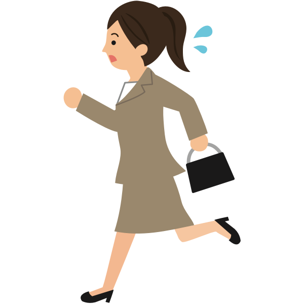 SVG Late for work