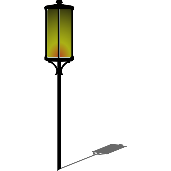 SVG Latern with shadow