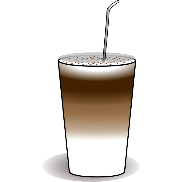 SVG Latte macchiato vector
