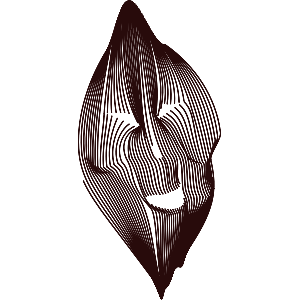 SVG Laughing lines vector drawing