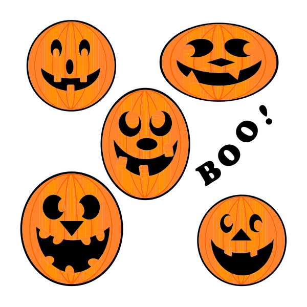 SVG Laughing pumpkins