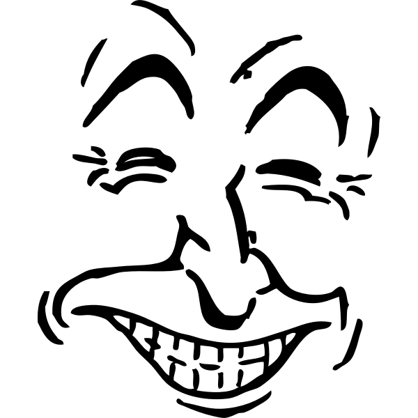 SVG Laughter sketch