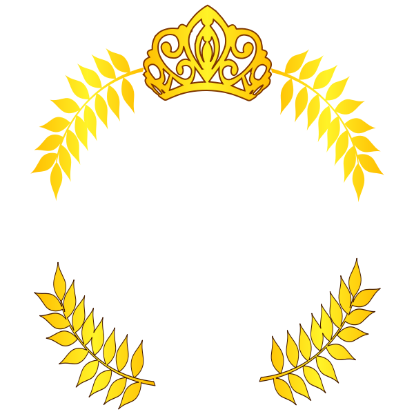 SVG laurel branches