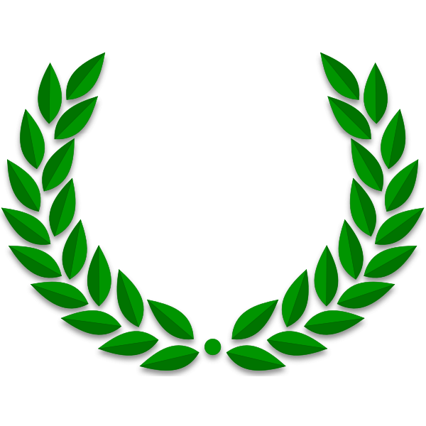 SVG Laurel wreath