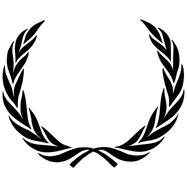SVG Laurel wreath image