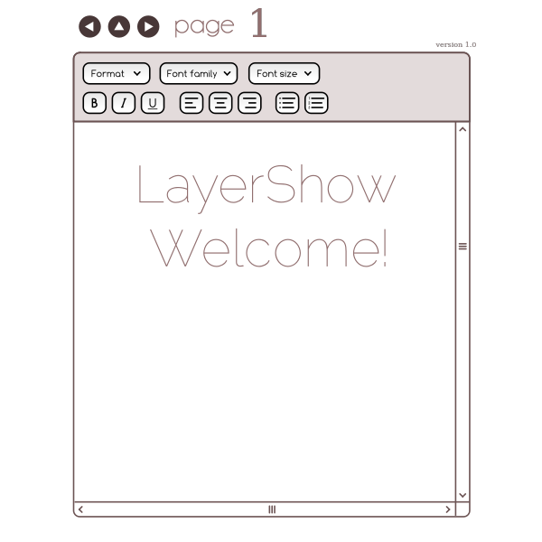 SVG Layer Show Javascript Presentation Tool