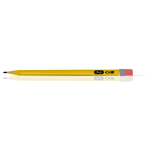 SVG Laying pencil