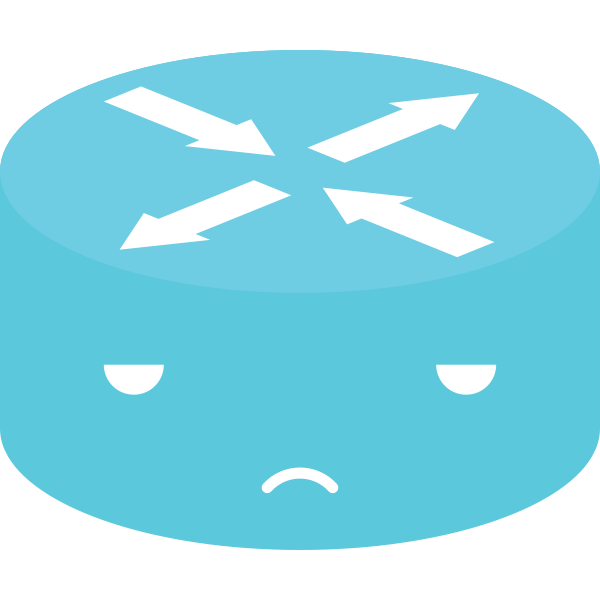 SVG Lazy network emoji