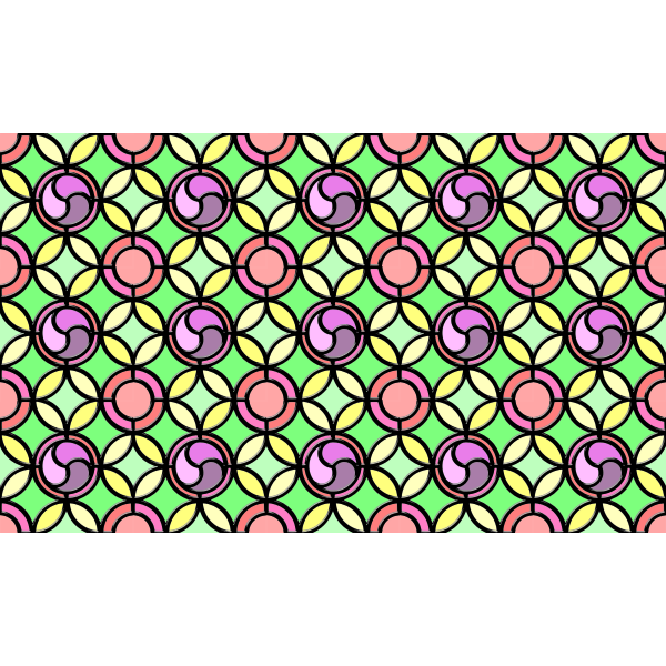 SVG Leaded glass vector background