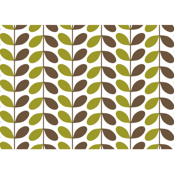 SVG Leafy pattern vector image