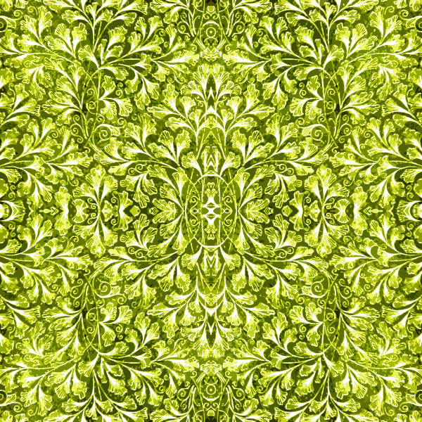 SVG Leafy vintage pattern