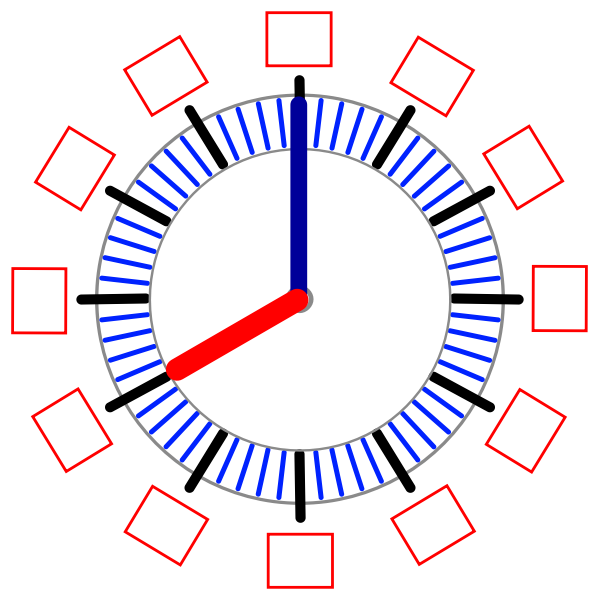 SVG Learning Clock 1