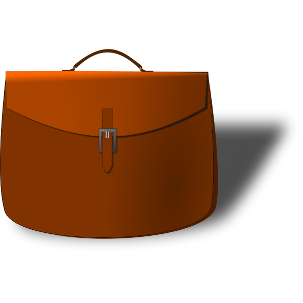 SVG Leather briefcase