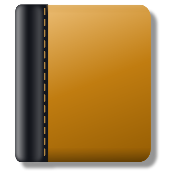 SVG Leather notebook