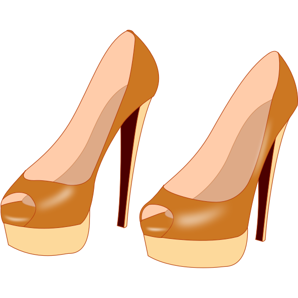 SVG Leather stilettos