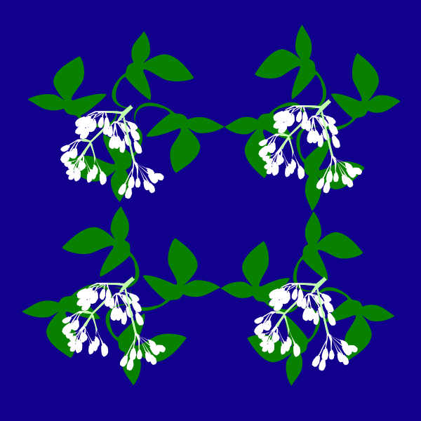 SVG leaves and blossoms 02