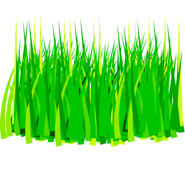 SVG Leaves of spring grass