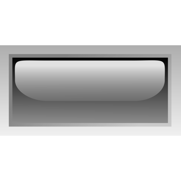 SVG led rectangular h black