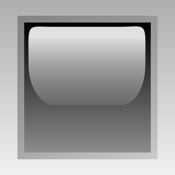 SVG Led square black vector image