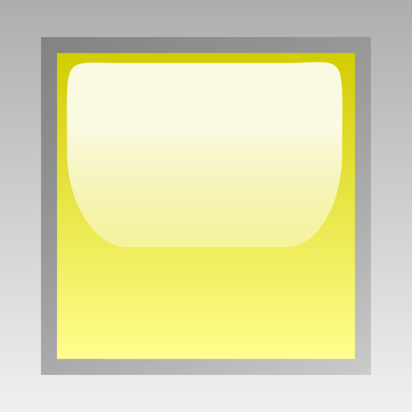 SVG Led square yellow vector drawing