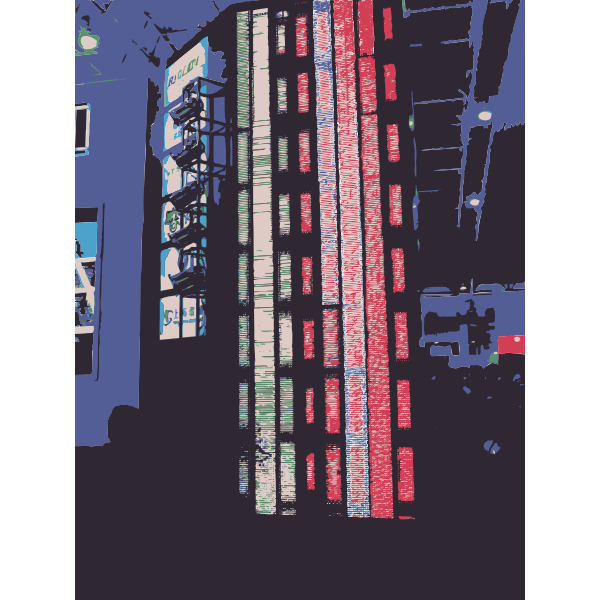 SVG LED Test Screens at Conference