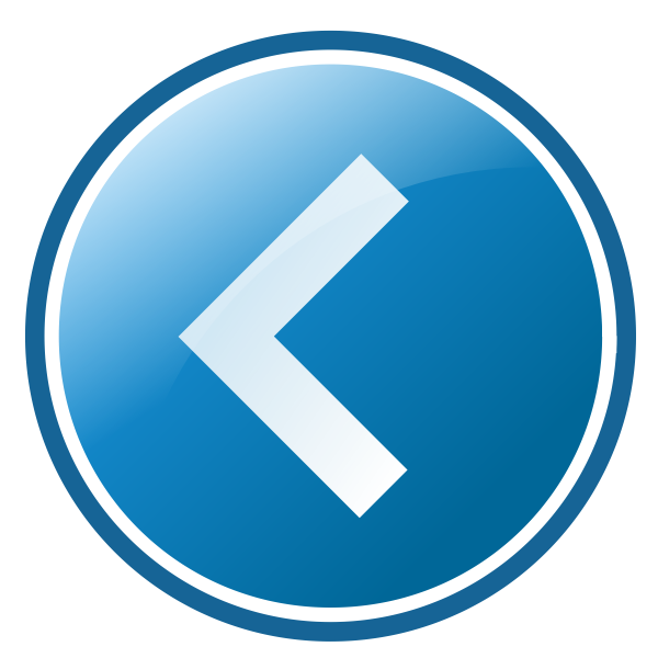 SVG Left arrow icon vector image
