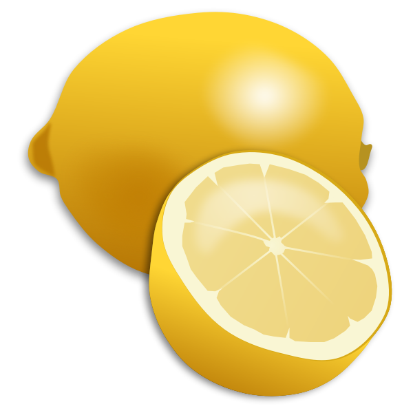 SVG Lemon and a half