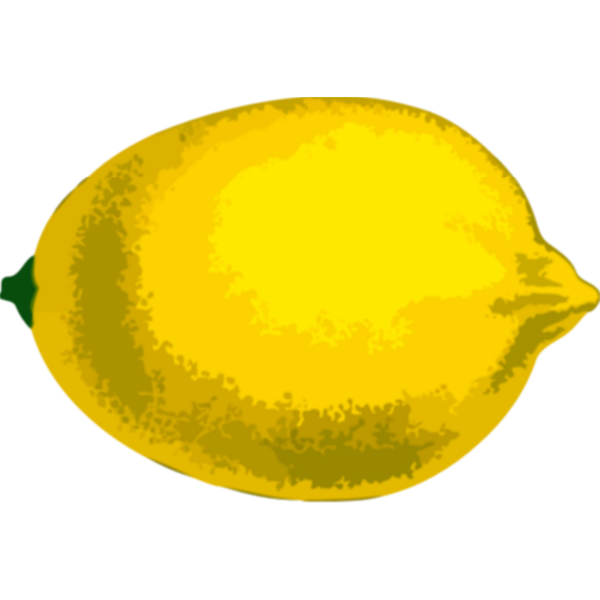 SVG Lemon fruit