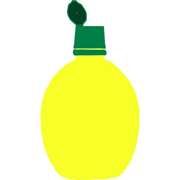 SVG Lemon juice squeeze
