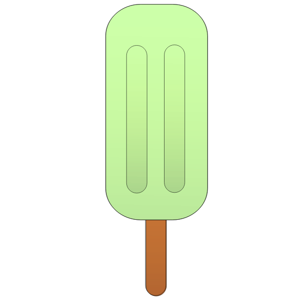 SVG Lemon popsicle
