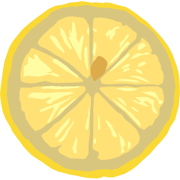 SVG Lemon slice