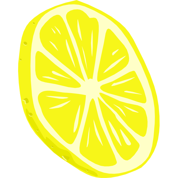 SVG Lemon vector drawing