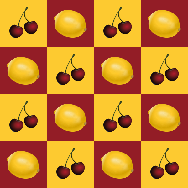 SVG Lemons and cherries