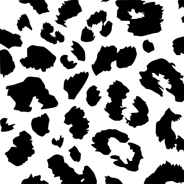 SVG Leopard skin image