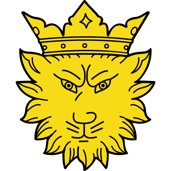 SVG Leopard with crown
