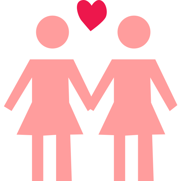 SVG Lesbian couple