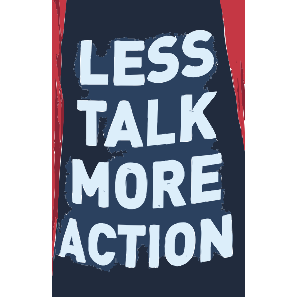 SVG Less talk more action