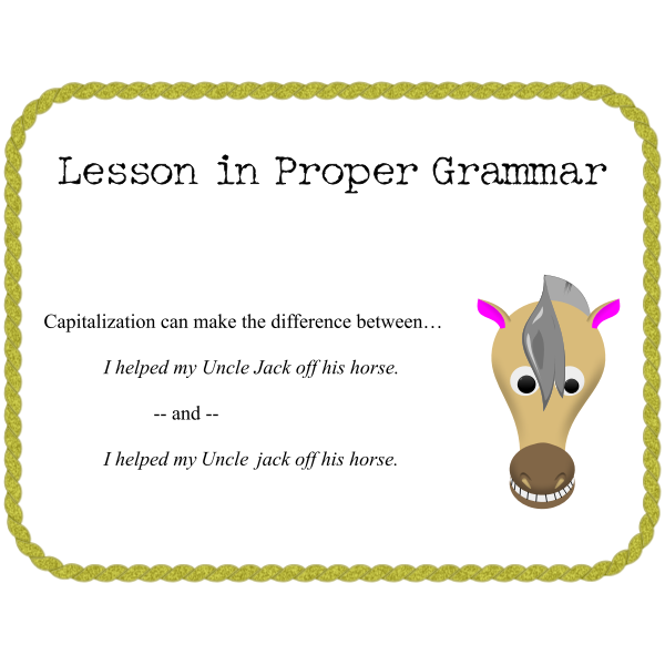 SVG Lesson in Proper Grammar