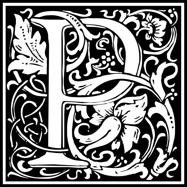 SVG Letter P