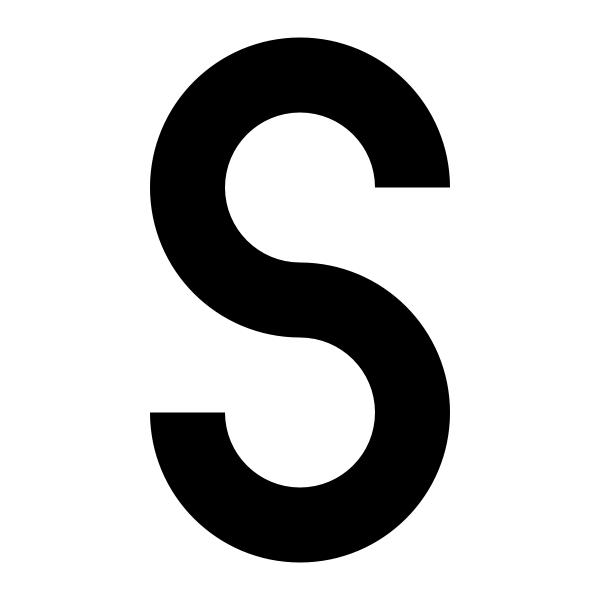 SVG letter S