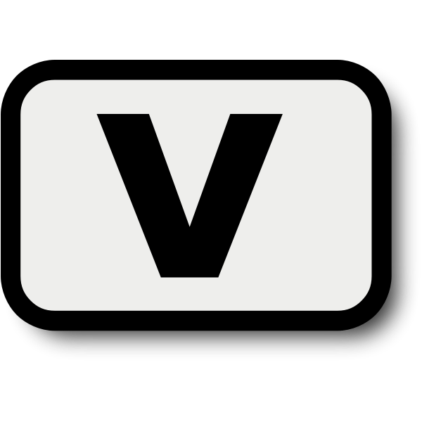 SVG Letter V