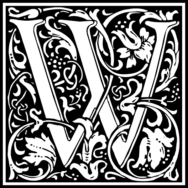 SVG Letter W