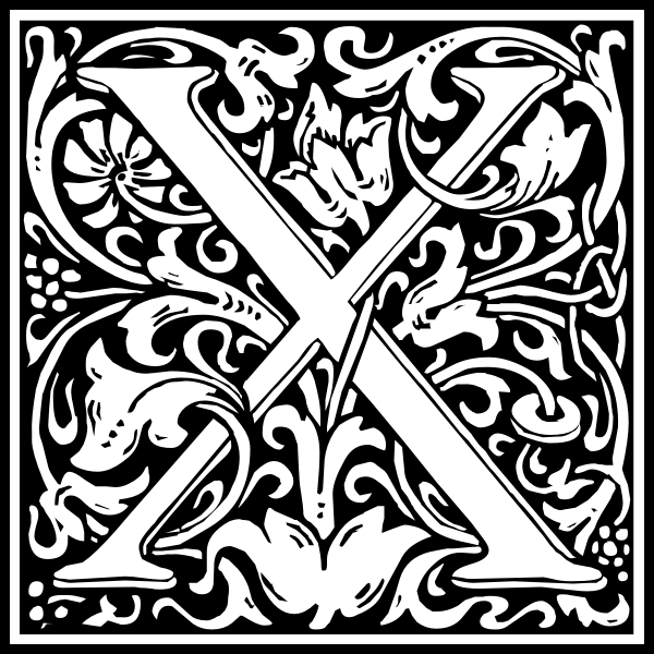 SVG Letter X