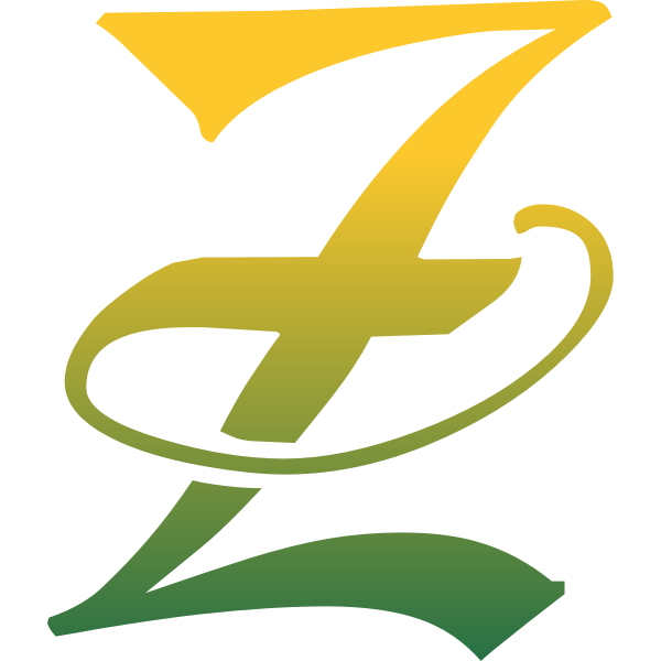 SVG Letter Z in green color