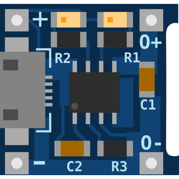 SVG Li-Ion Charging Module without protection