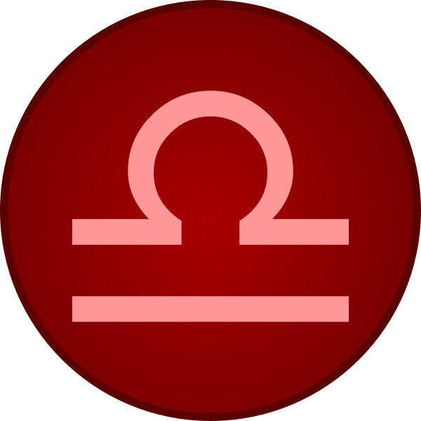 SVG Libra symbol