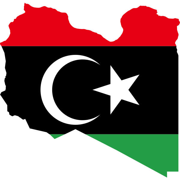 SVG Libya039s map