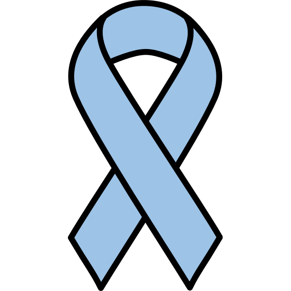 SVG Light blue ribbon
