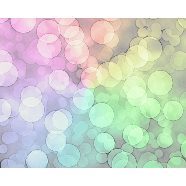 SVG Light Bubble Background